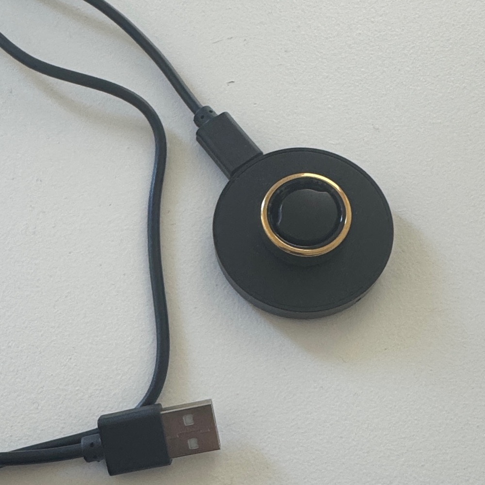 Oura Black and Gold Watch Accessory